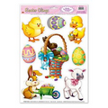 Easter Basket & Animals Clings